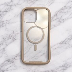 IPHONE 14 PRO MAX | Clear MagSafe-Compatible Phone Case in Taupe